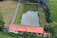 Photo aérienne de l'étang de Wingersheim